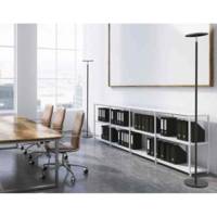 Lampadaire LED LEDDY 30w noir, variateur - UNILUX