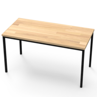 Bureau compact 140x70 cm bois de réemploi - SEVE Mobilier