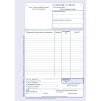 Manifold MICRO-ENTREPRENEUR Factures / Devis A4 40 feuilles Dupli - ELVE