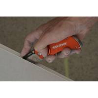 Couteau cutter pliable avec étui de rangement - Gedimat - EDMA