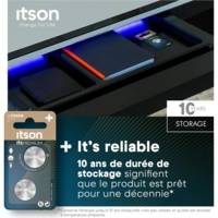 Pack 2 CR2016 Piles bouton Lithium Idéale clés de voiture, montres - ITSON
