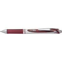 Stylo Roller encre gel rétractable ENERGEL BL77 Pointe 0,7 mm Bordeaux - Pentel