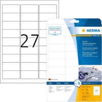 Etiquettes badges SPECIAL, 63,5 x 29,6 mm, blanc - HERMA