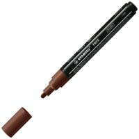 Marqueur pointe moyenne FREE acrylic T300 marron - STABILO