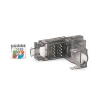 Connecteur réseau RJ45 Cat 6A non blindé montage sans outil - DIGITUS
