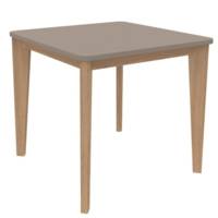Table 80x80 4 pieds Wood – Tmobilier