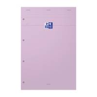 Bloc notes SMART Pastel 210 x 315 mm grands carreaux 160 pages coloris aléatoires - OXFORD