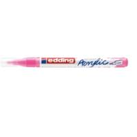 Marqueur acrylique fin 5300 rose fluOrescent 1-2 mm - EDDING