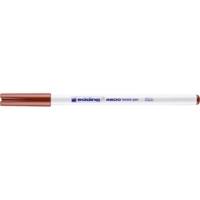 Feutre pour Textiles 4600 Marron Pointe Fine 1 mm - EDDING