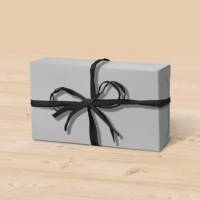 Rouleau Papier Cadeau Kraft Vergé 10x0,7m gris - CLAIREFONTAINE