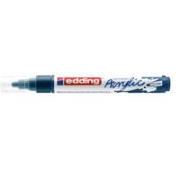 Marqueur acrylique moyen 5100 bleu nuit élégant 2-3 mm - EDDING