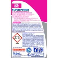 Pistolet Super Power 550ml - Détachant avant-lavage - K2R