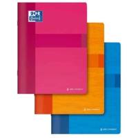 Cahier 24x32 cm 48 pages grands carreaux coloris aléatoires - OXFORD