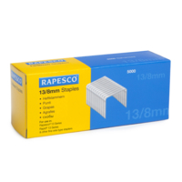 Boite de 5000 Agrafes Galvanisées 13/8mm - Rapesco