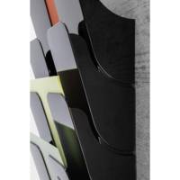 Kit présentoir mural "FLEXIPLUS 6" A4 à l'italienne Cap 23mm Noir - DURABLE
