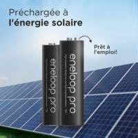 Eneloop Pro Pack 2 Piles Rechargeables Mignon 2500mAh AA Ni-MH - PANASONIC