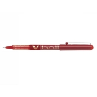 Stylo Roller Encre Liquide V-BALL 10 Pte Large Rouge - PILOT