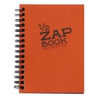 1/2 Zap Book spiralé 80 Feuilles 10,5x14,8 cm 80g - CLAIREFONTAINE