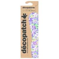 Pochette 3 Feuilles Identiques Ref 828 - - DÉCOPATCH