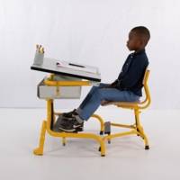 Table et chaise ergonomique scolaire HERGON VISION - Héphaïstos