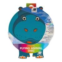 Flying Hippo Disque de Lancer Freesbee Bleu 22 cm - SUNFLEX