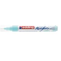 Marqueur Acrylique 5100 Bleu Pastel Pointe Ronde 2-3 mm - EDDING