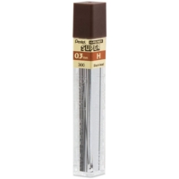 Etui de 12 mines HI POLYMER SUPER,0,3 mm - H - Pentel
