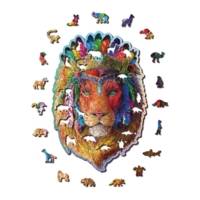 Puzzle en Bois Le Lion Mystique - WOODEN CITY