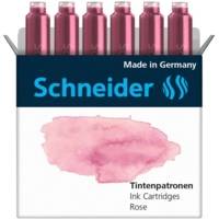Etui de 6 Cartouches d'encre pour Stylo plume Pastel Rose - Schneider