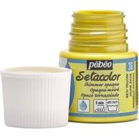 Flacon 45 ml Peinture SETACOLOR opaque pour textiles JAU RICH moiré - PÉBÉO