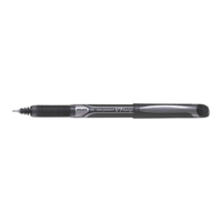 Stylo Roller Encre Liquide Hi-Tecpoint V7 Grip Pte Moyenne Noir - Pilot