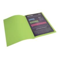Paquet de 100 chemises ROCK''S 210g - 24x32cm - Vert Menthe - EXACOMPTA