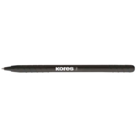 Stylo à bille jetable K-Pen Super Slide K0, noir - Kores