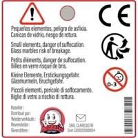 Sachet de 12 billes galets assortis - KIM'PLAY