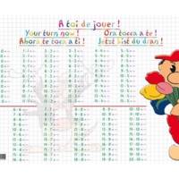 Sous main éducatif 30x42 Soustractions - ARIS EDITIONS