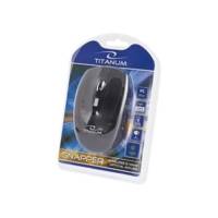 Souris optique sans fil SNAPPER 6D 2,4 Ghz 1600DPI - TITANUM