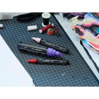 Etui carton 5 marqueurs pointe moyenne FREE acrylic T300 Set 1 "Candy" - STABILO