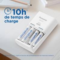 Eneloop Chargeur Basic Charger BQ-CC51 avec 4xAAA 800mAh - PANASONIC