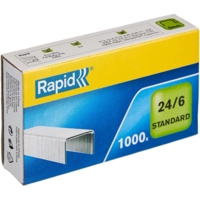Boite de 1000 Agrafes standard 24/6 galvanisé - Rapid