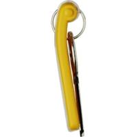 Porte-clés KEY CLIP Jaune en Lot de 6 - DURABLE