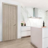 Bloc-porte isolant BRAGA décor gris perle hui.70 à 100 mm - 204 x 83 cm - Gedimat - VICAIMA