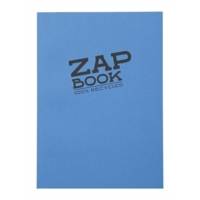 Zap book bloc d'esquisse recyclé 10,5x14,8 uni 80g 160 feuilles couvertures aléatoires - CLAIREFONTAINE