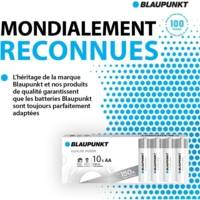 Paquet de 10 piles AA alcalines - BLAUPUNKT