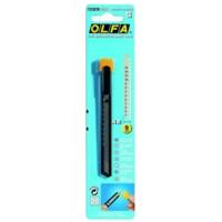 Cutter Model S Acier Lame AB 9mm Noir Jaune - OLFA