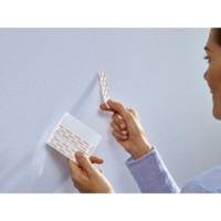 Pack 9 Languettes Powerstrips Adhésives Papier peint - Plâtre 0,5Kg - TESA