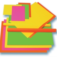 Paquet de 50 affiches 40 x 60 cm Jaune FLuo - Apli-Agipa