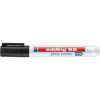 Marqueur pour Surface en Verre 95 Noir Pointe Ronde 1,5-3 mm - EDDING