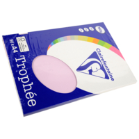 Ramette 50 Feuilles Papier 160g A4 210x297 mm Certifié FSC lilas - Clairefontaine