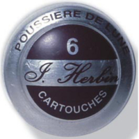 Boîte de 6 cartouches d'encre standard Poussière de lune - Herbin