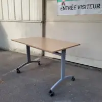 Table rabattable IANIS 120x70cm - OCCASION - Adopte un Bureau